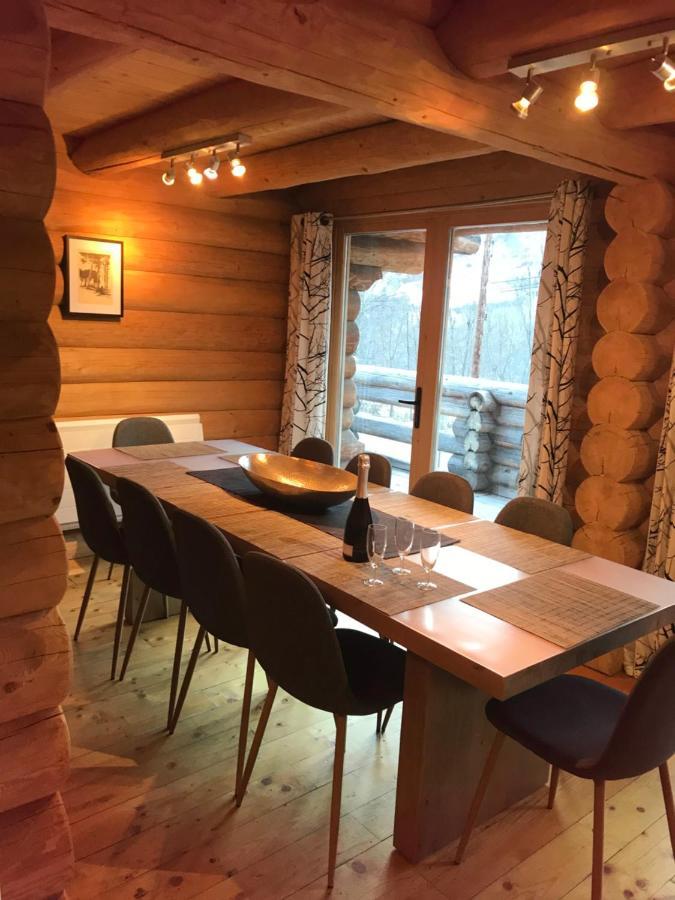 Chalet Les Pins Blancs Allos Bagian luar foto
